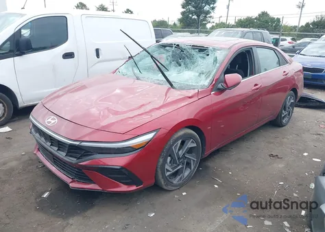 2025 Hyundai Elantra Sel Convenience из США, поврежденный, VIN KMHLS4DG9SU882802